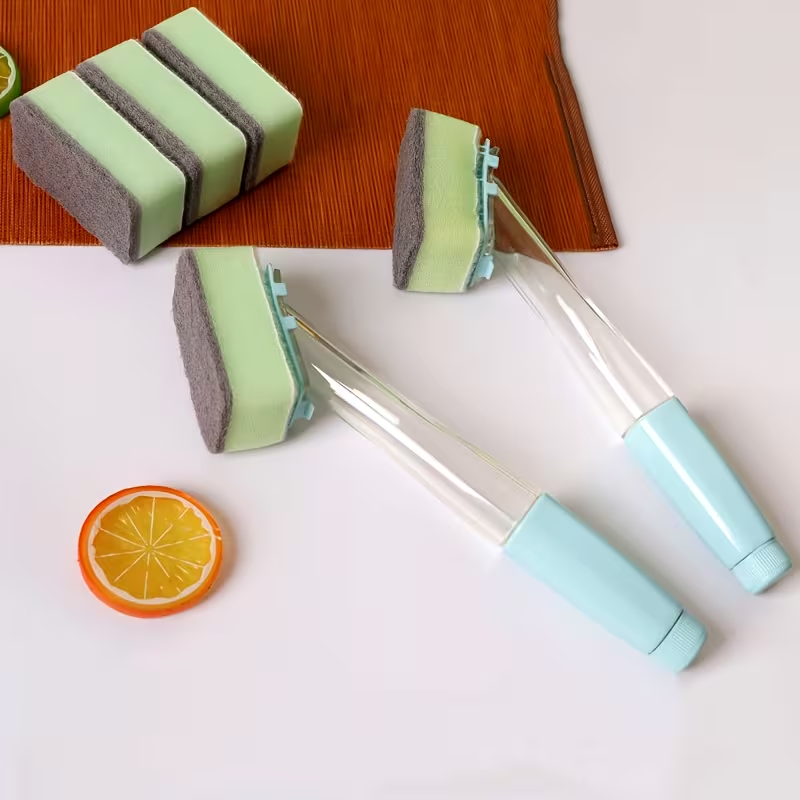 One handle comes with four replaceable foam heads, which are interchangeable.