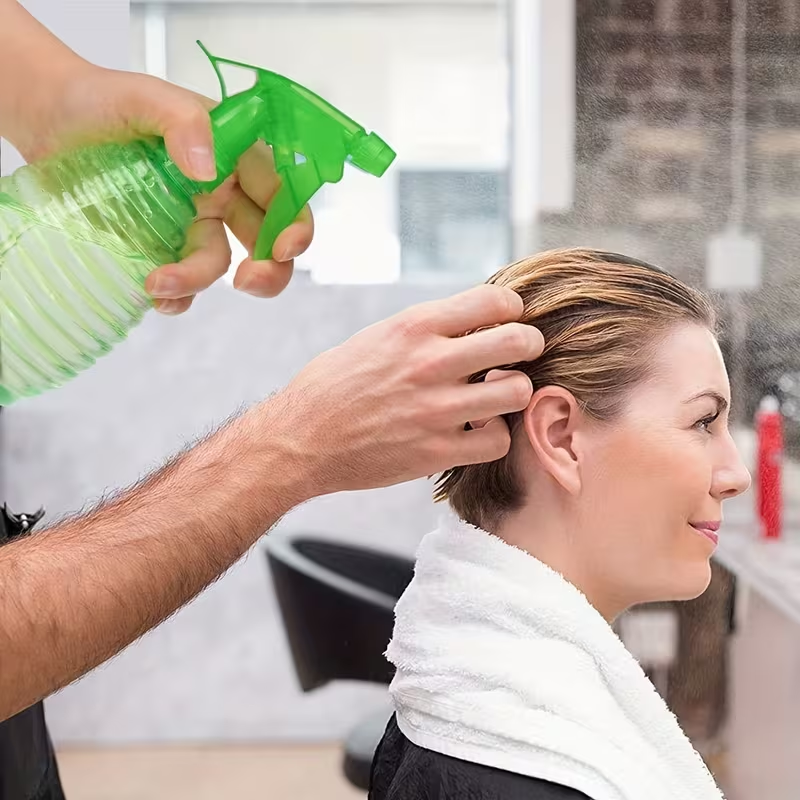 3-pack leak-proof spray bottles with adjustable mist/water jet nozzles