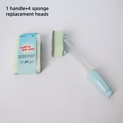 One handle comes with four replaceable foam heads, which are interchangeable.