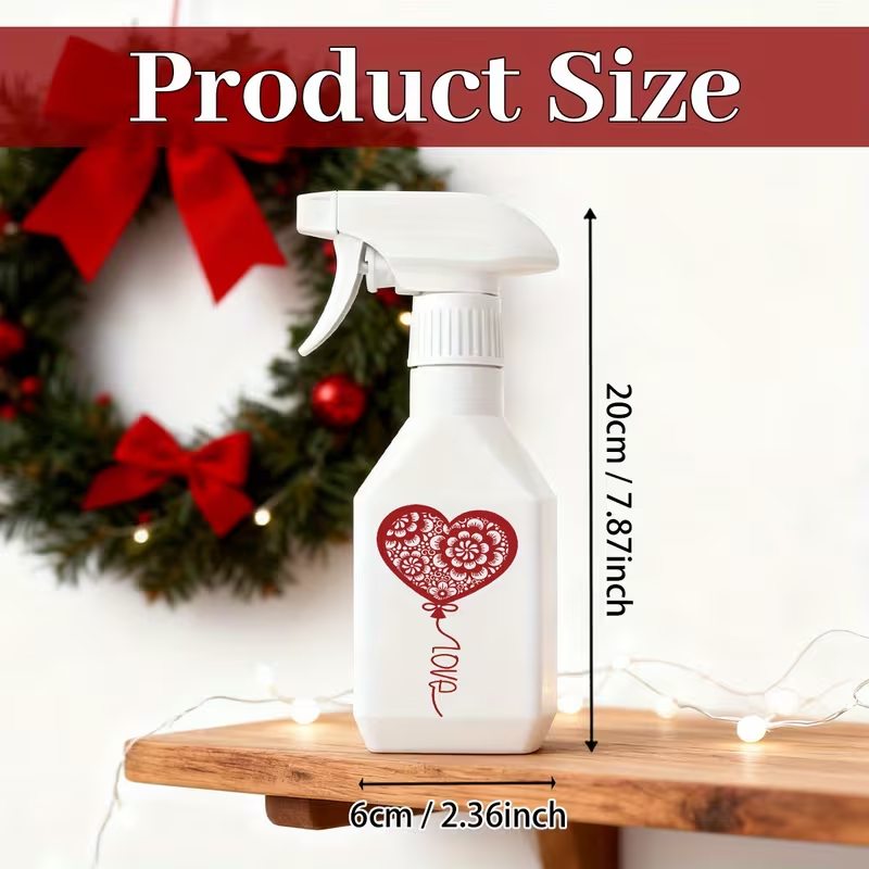 A 300ml/10.6oz romantic Valentine's Day themed watering can | Multi-functional spray bottle