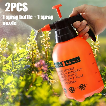 67.63 oz High-Pressure Plastic Garden Sprayer | Adjustable Nozzle