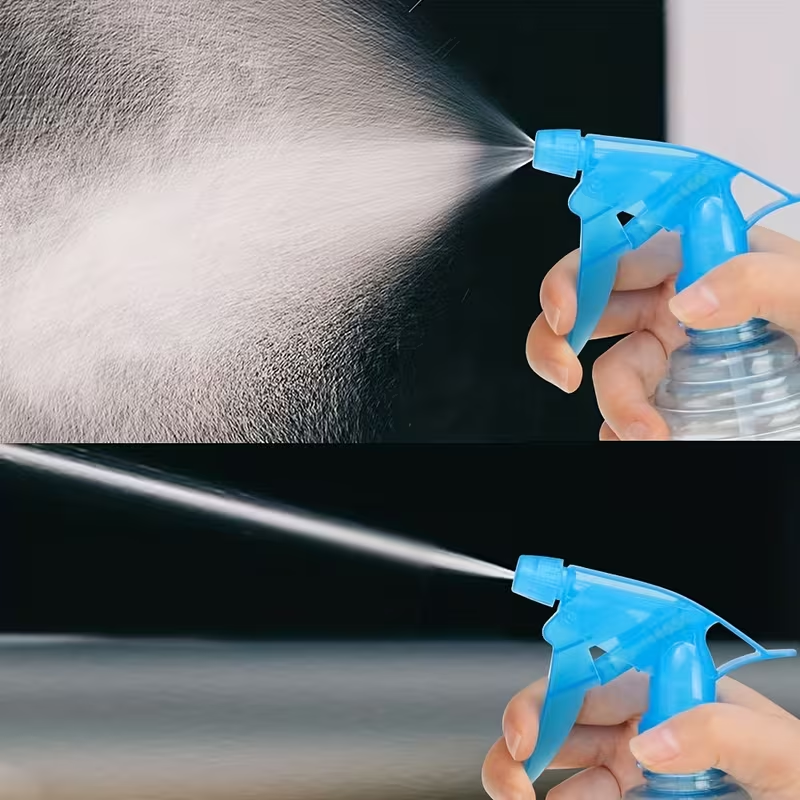 3-pack leak-proof spray bottles with adjustable mist/water jet nozzles