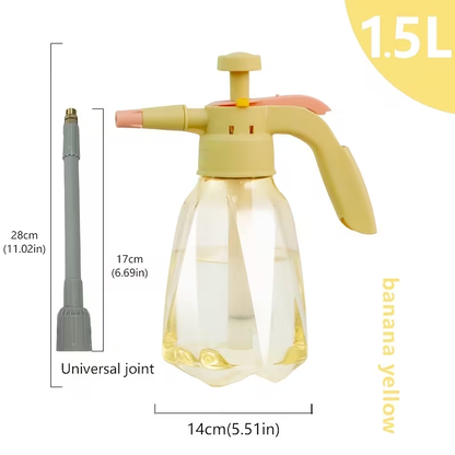 Household watering spray bottle, pressurized, suitable for gardening, hand pump sprayer