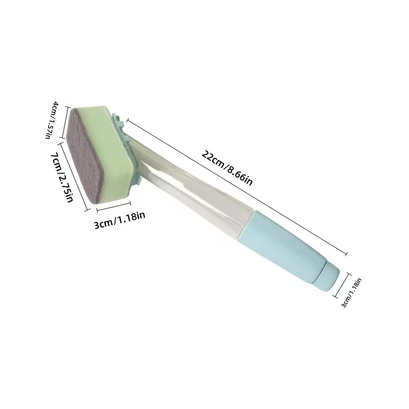 One handle comes with four replaceable foam heads, which are interchangeable.