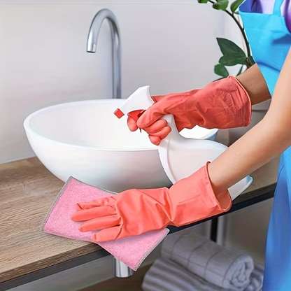 Double-sided silver-thread coconut fiber cleaning cloth, steel wire dishcloth, reusable.