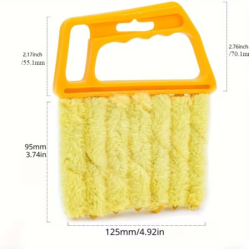 1 Washable Window Cleaning Brush - Made of Microfiber Material