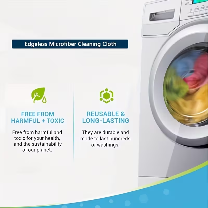 15-piece multi-purpose cleaning towel set, reusable quick-drying towels